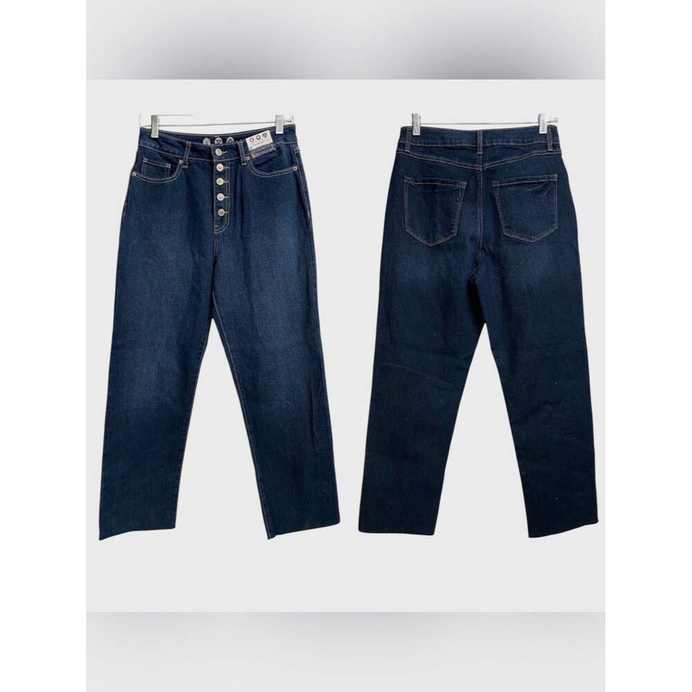 NWT Rewash High Rise Mom Jeans Women's 5/27 Stovepipe Button Fly Eco-conscious